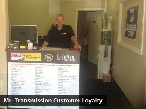 Mr. Transmission Customer Loyalty