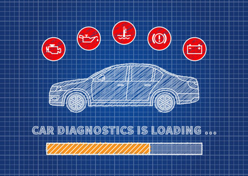 car diagnostic loading